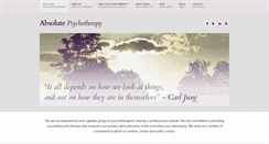 Desktop Screenshot of absolutepsychotherapy.com